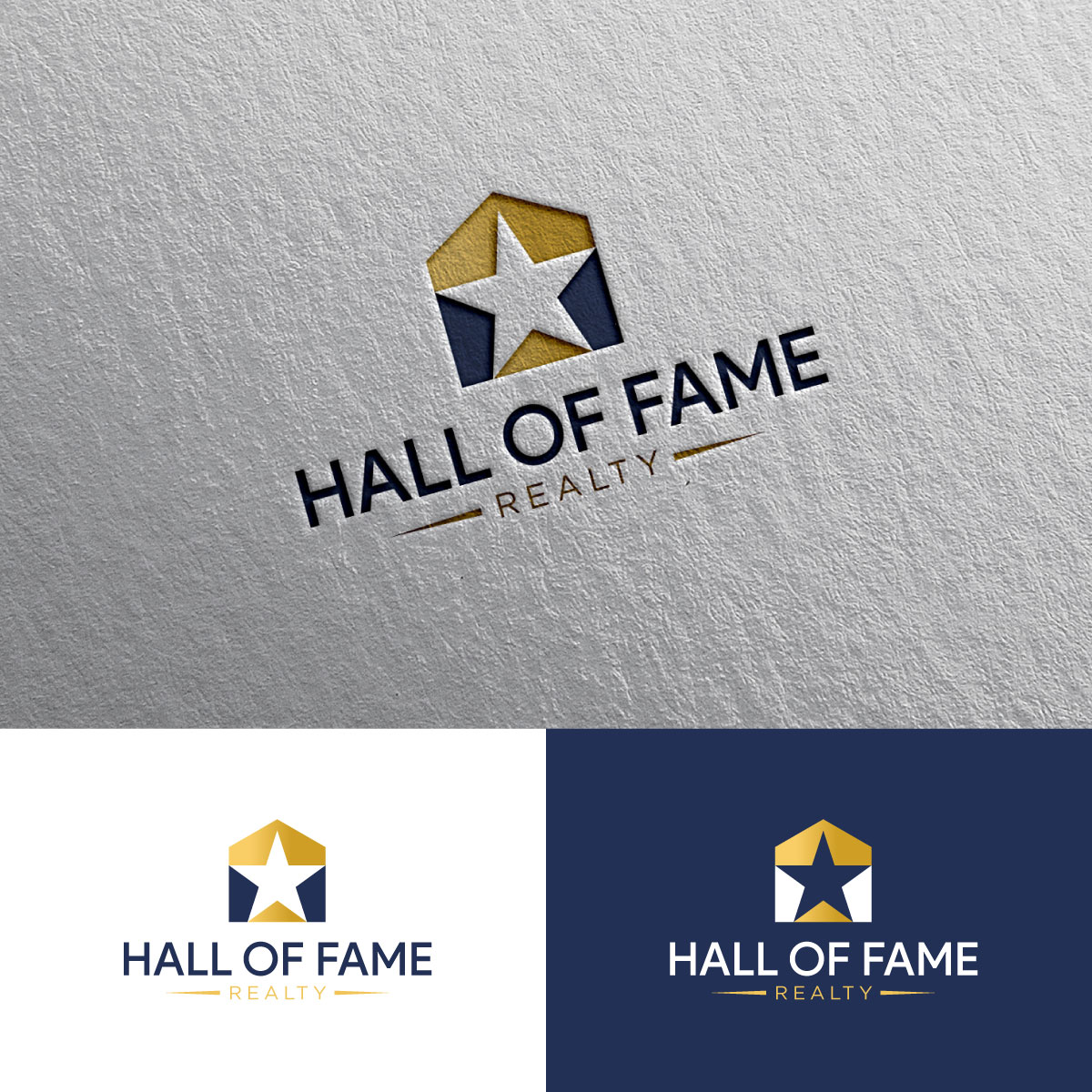 Logo Design by chris Ray for Hall of Fame Real Estate | Design #32021508