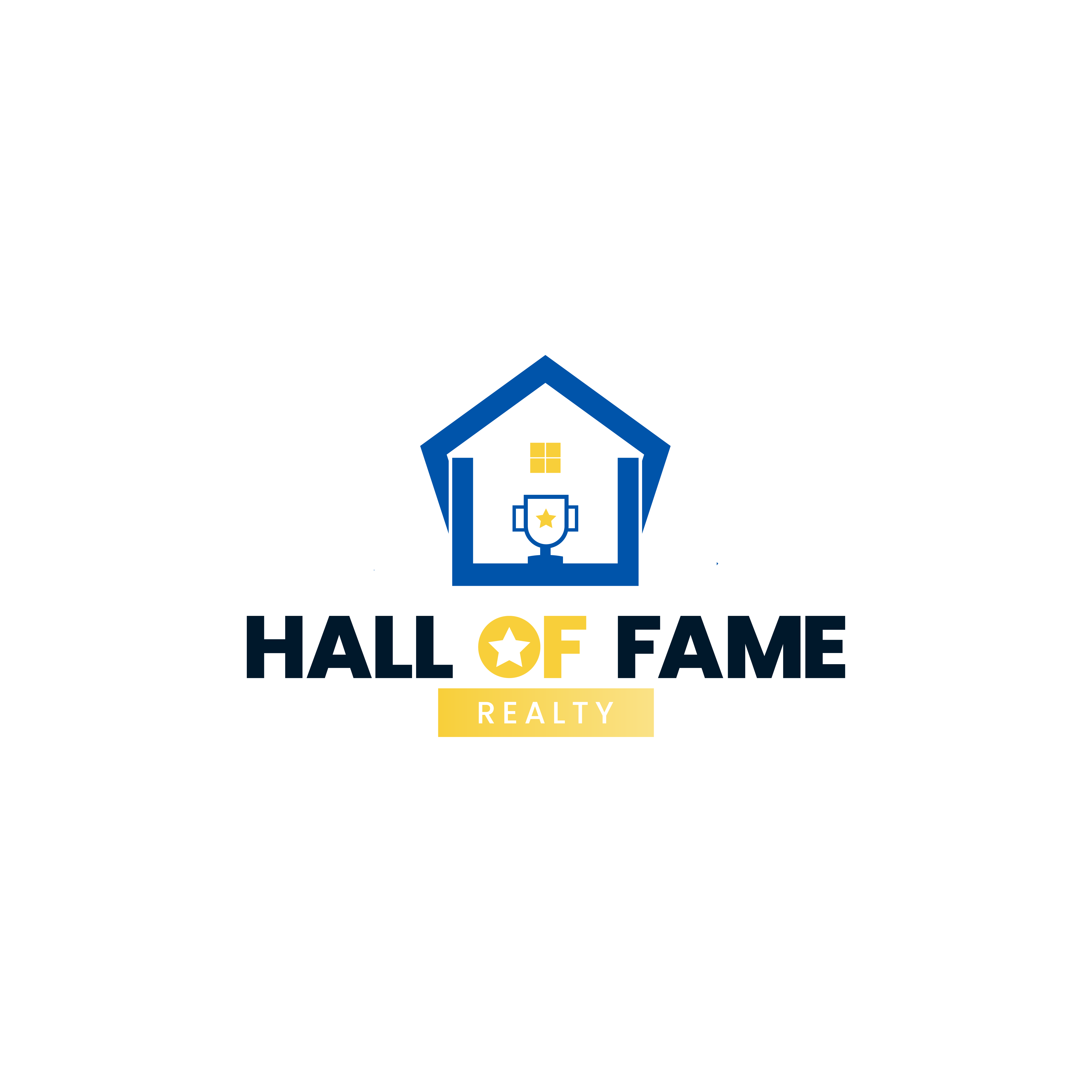 Diseño de Logo por Lucian Creative para Hall of Fame Real Estate | Diseño #32032242