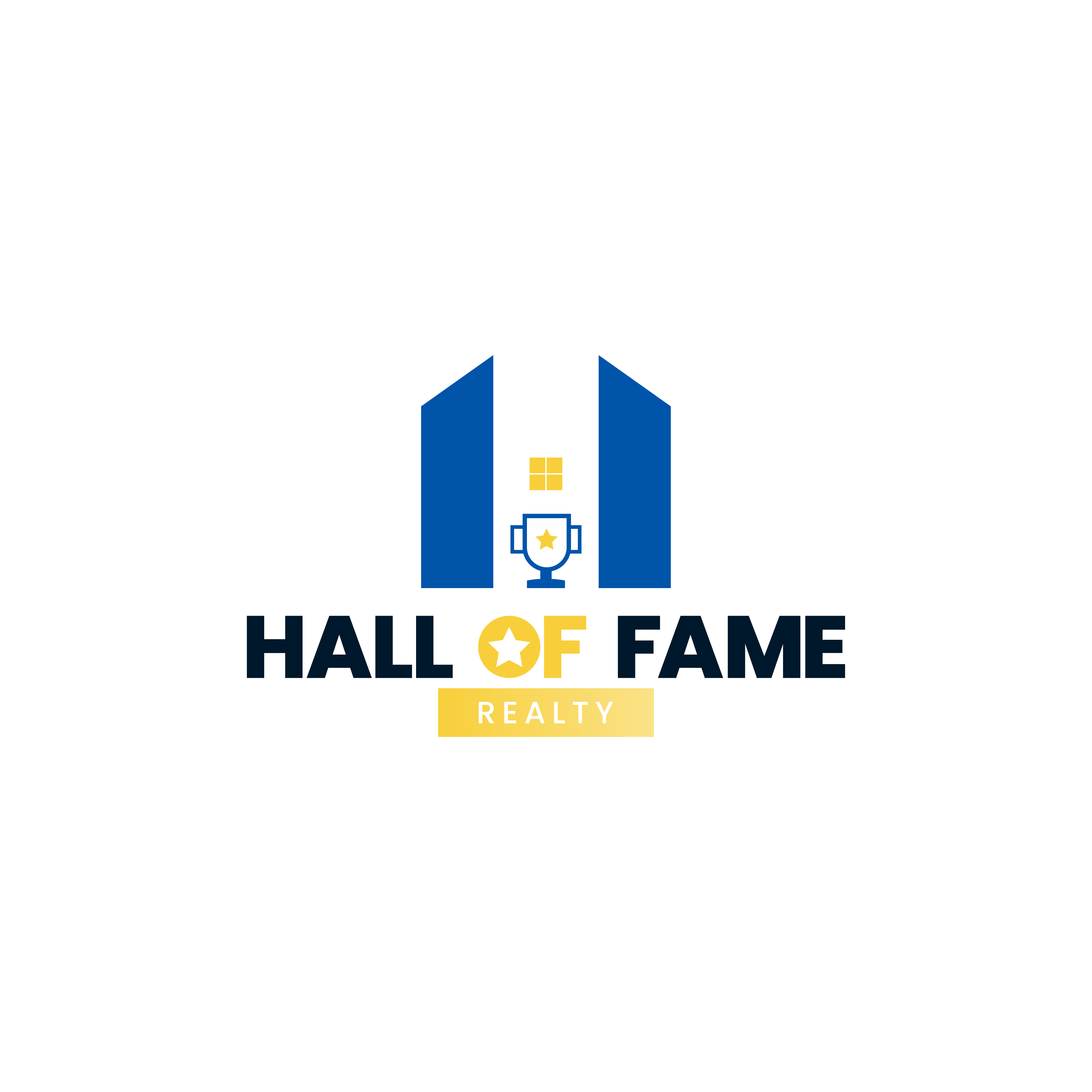 Logo Design by Lucian Creative for Hall of Fame Real Estate | Design #32033271