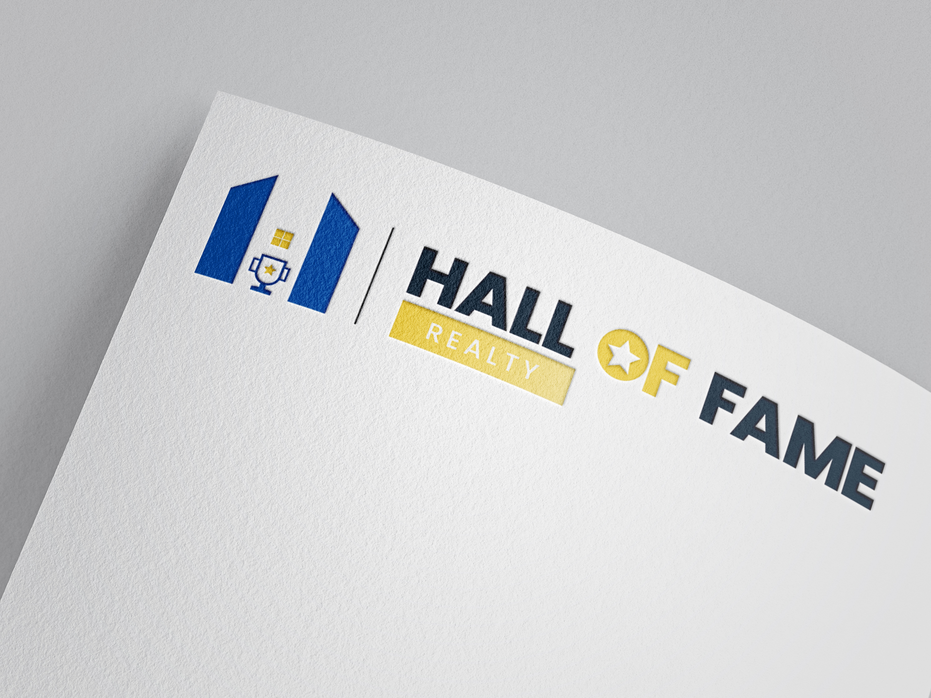 Logo Design by Lucian Creative for Hall of Fame Real Estate | Design #32033278