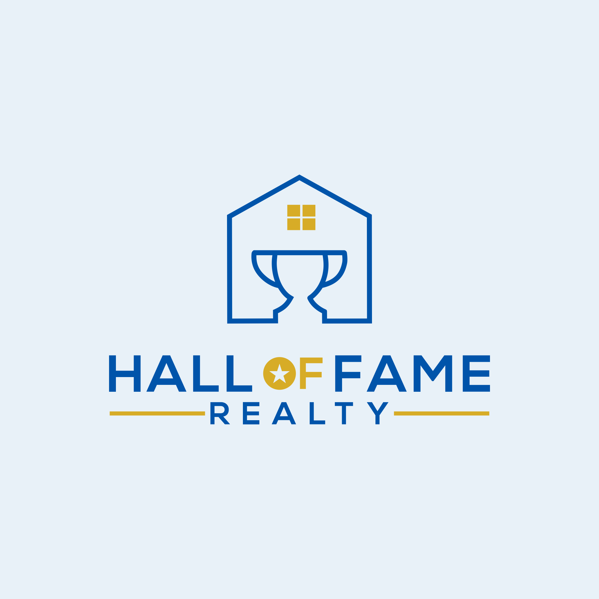 Logo Design by Dita Ta for Hall of Fame Real Estate | Design #32032135