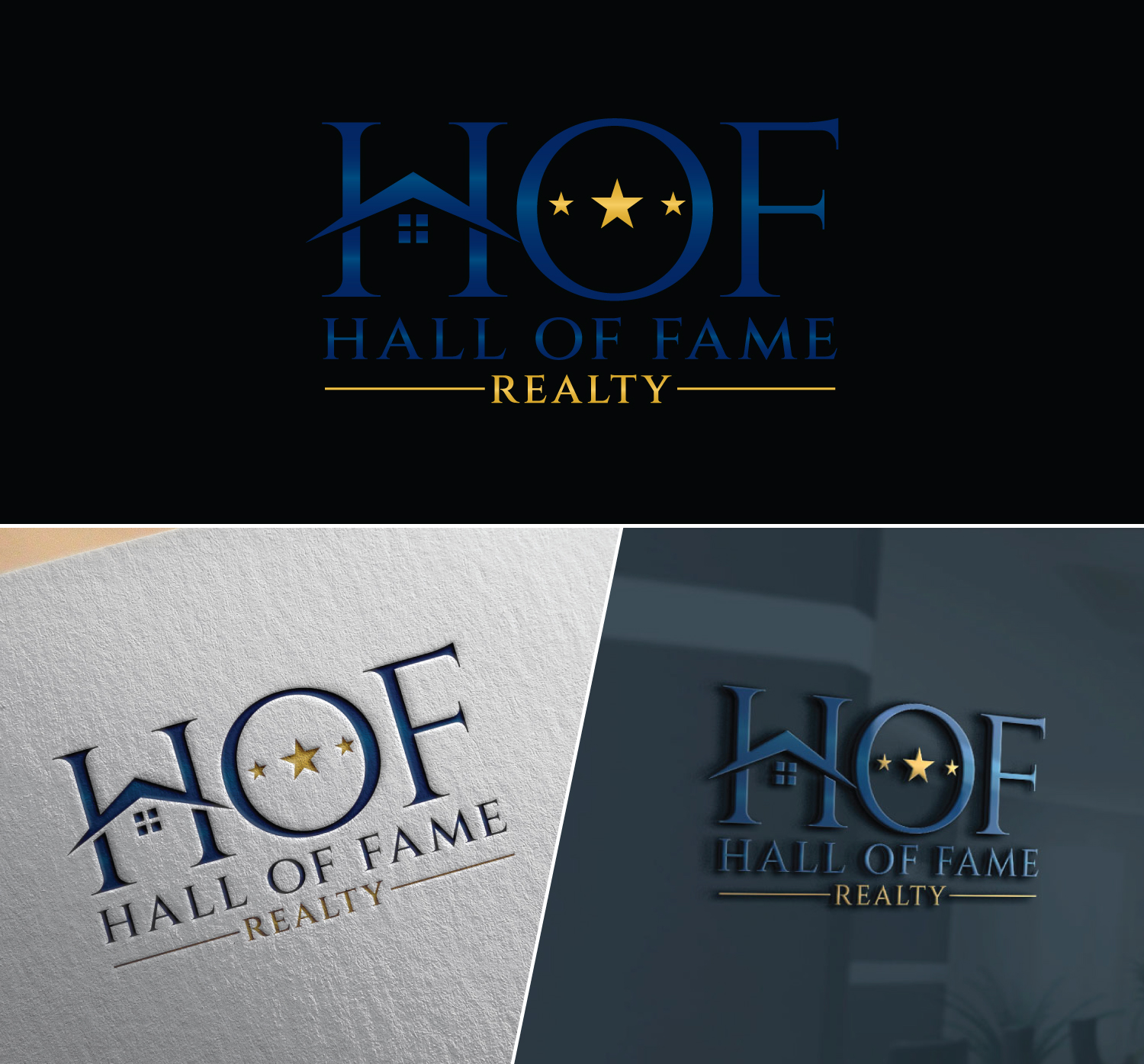 Logo Design by Atec for Hall of Fame Real Estate | Design #32024858