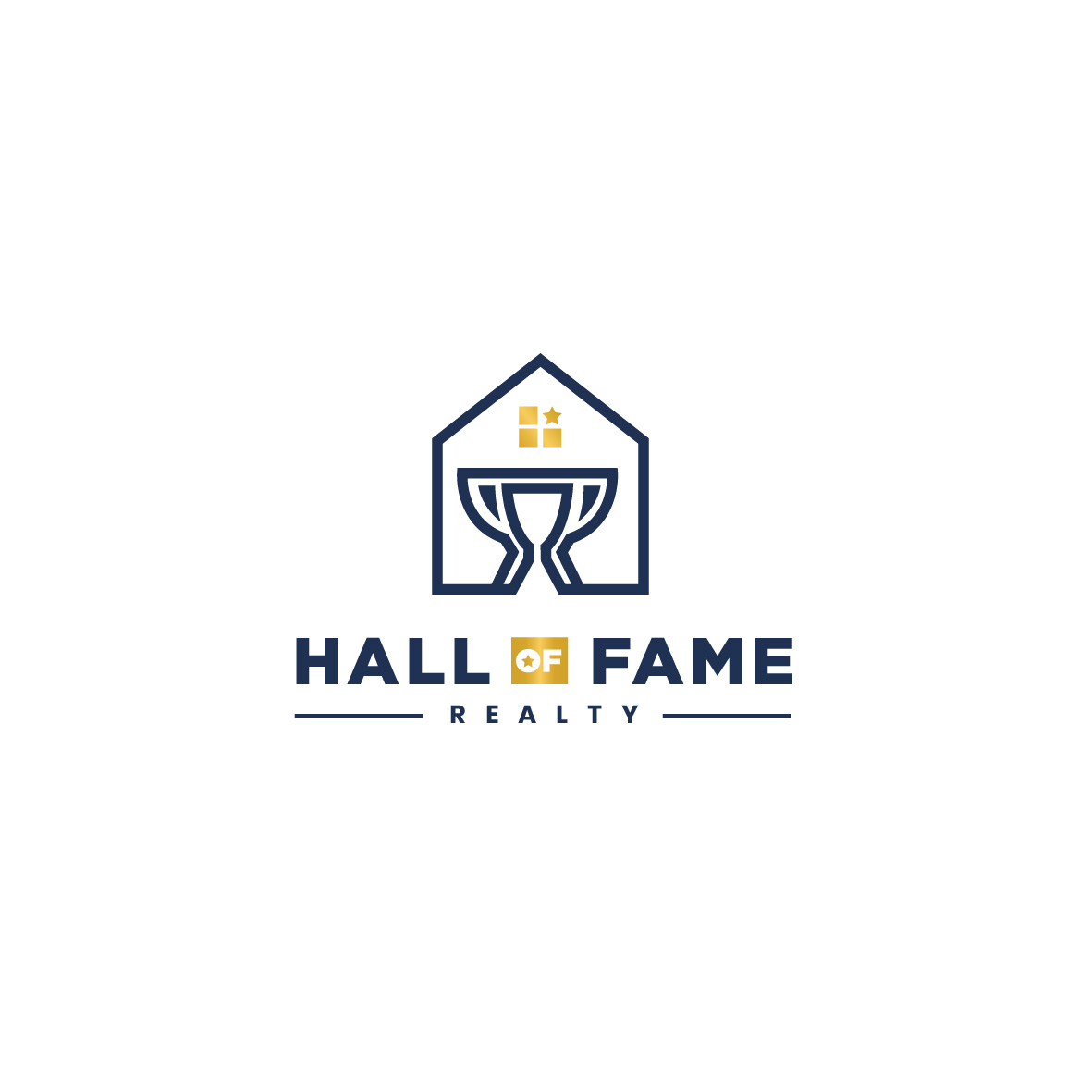 Logo Design by Prodesign81 for Hall of Fame Real Estate | Design #32022842