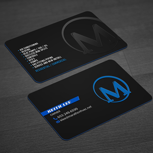 Visitenkarten-Design von WellDesign für Marathon HVAC | Design: #32025821