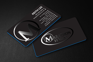 Visitenkarten-Design von Sun Moon Graphic Designer für Marathon HVAC | Design: #32026999
