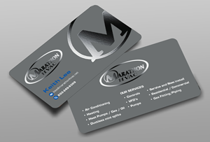 Visitenkarten-Design von spks für Marathon HVAC | Design: #32027102