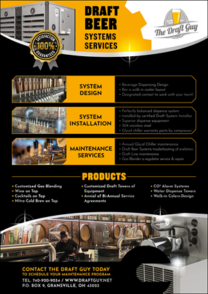 Flyer Design by MarkoE for The Draft Guy | Design #32024158