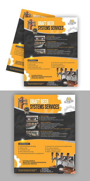 Flyer Design by Nel. for The Draft Guy | Design: #32022857