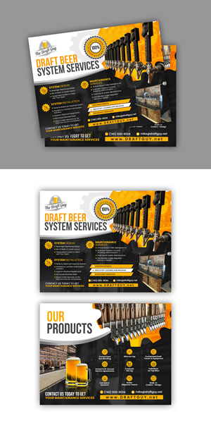 Flyer Design by debdesign for The Draft Guy | Design: #32021753
