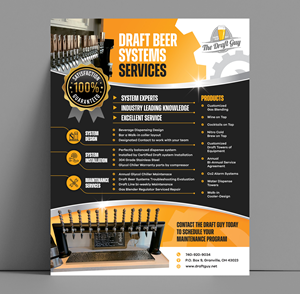 Flyer Design by Dzhafir for The Draft Guy | Design #32022576
