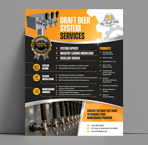 Flyer Design by Dzhafir for The Draft Guy | Design: #32043694