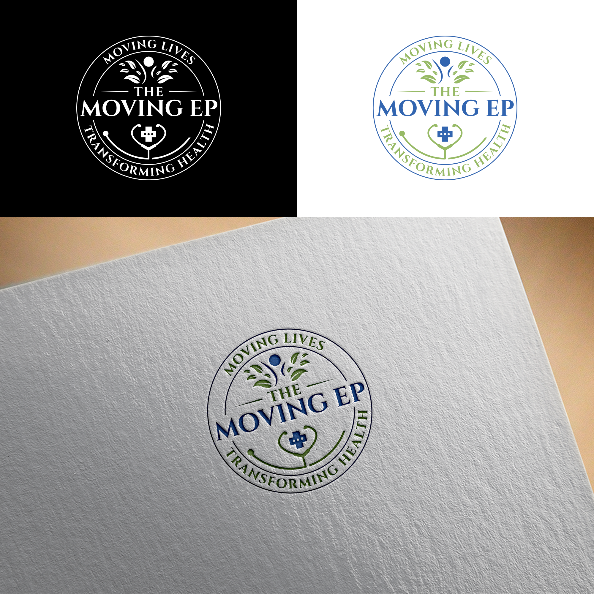 Logo Design by RA-bica for The Moving EP | Design #32038729