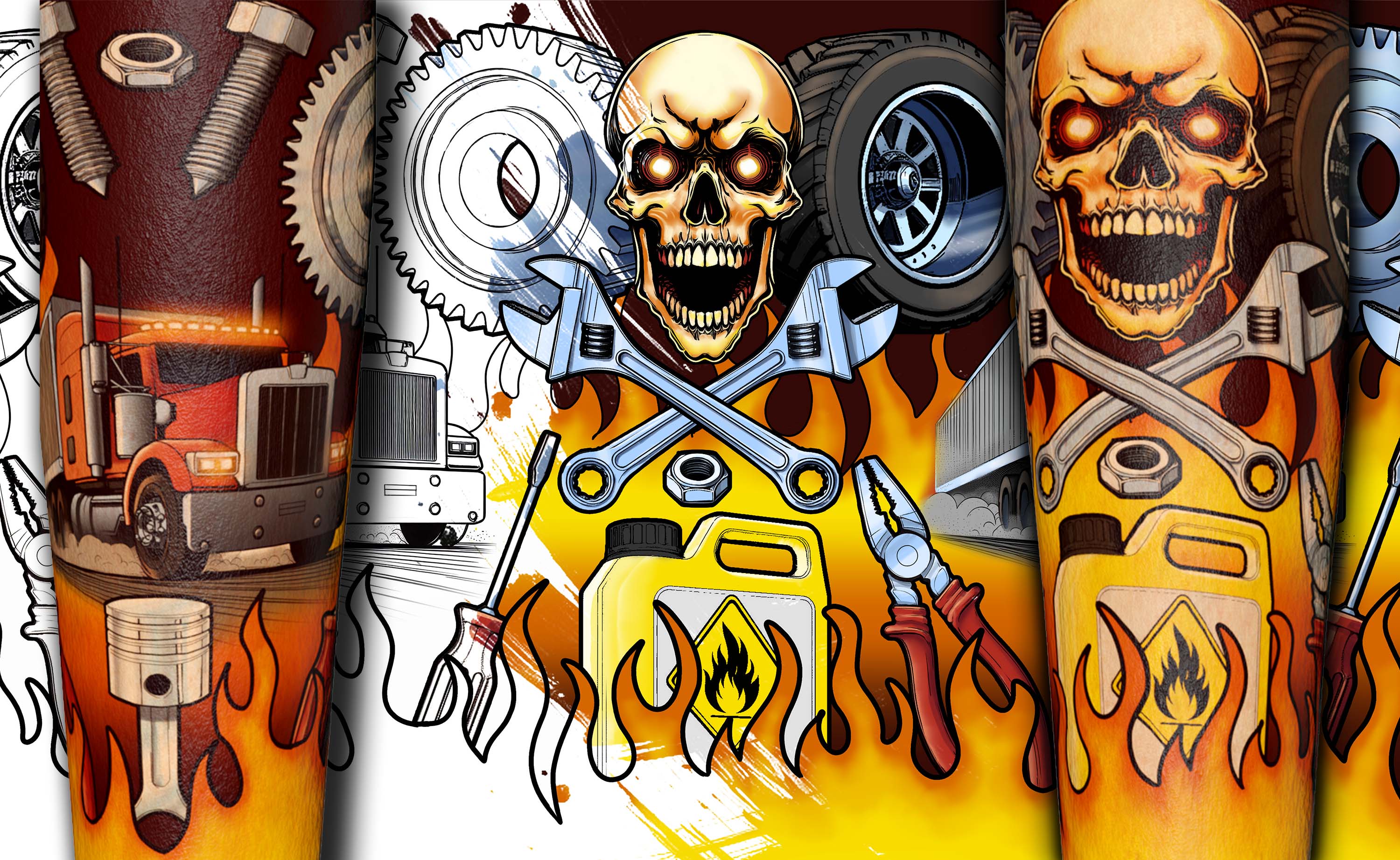 Tattoo-Design von kaiser77 für dieses Projekt | Design #32115960