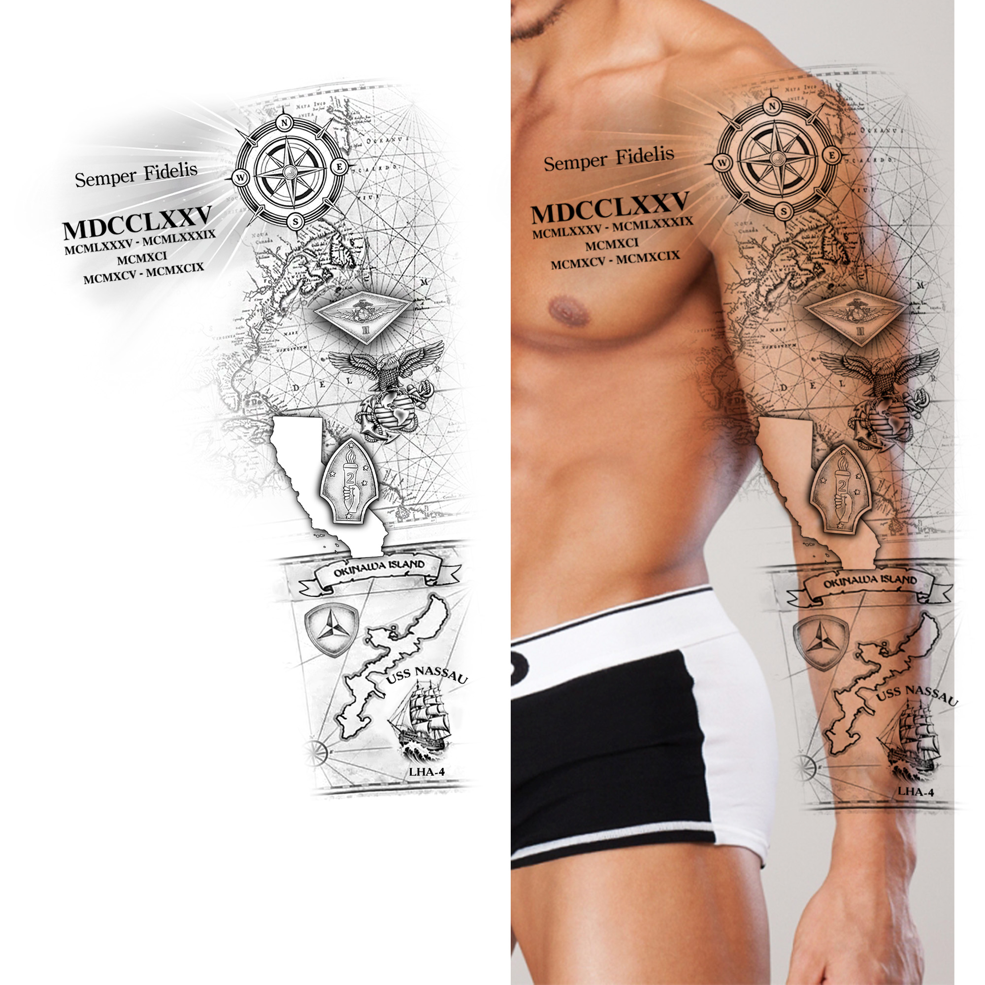 Tattoo Design by Georg15 for this project | Design #32060165