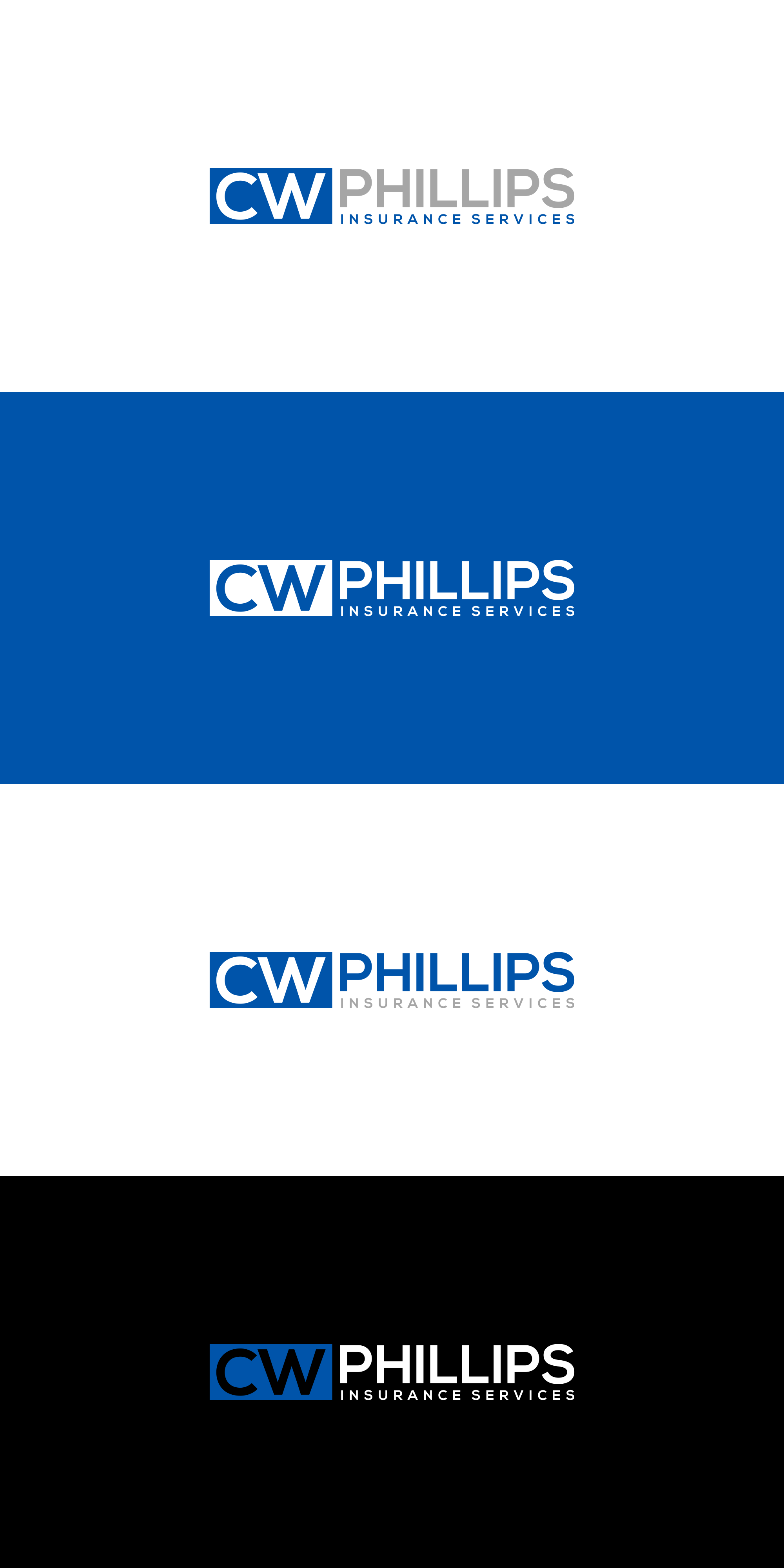 Logo Design by sidikart9 for CW Phillips Insurance Services | Design #32040541