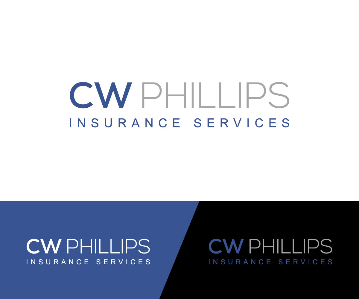 Logo Design by oscar raise for CW Phillips Insurance Services | Design #32061704