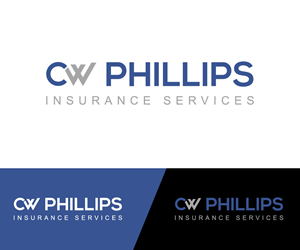 Logo Design by oscar raise for CW Phillips Insurance Services | Design: #32061749