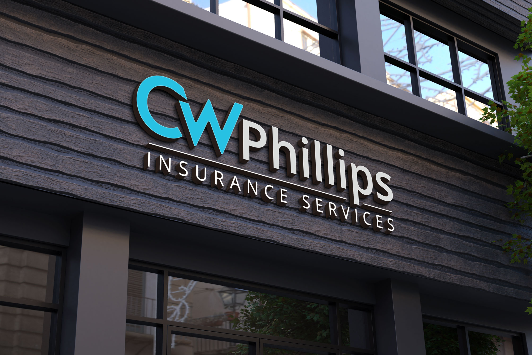 Diseño de Logo por Kavth para CW Phillips Insurance Services | Diseño #32068430