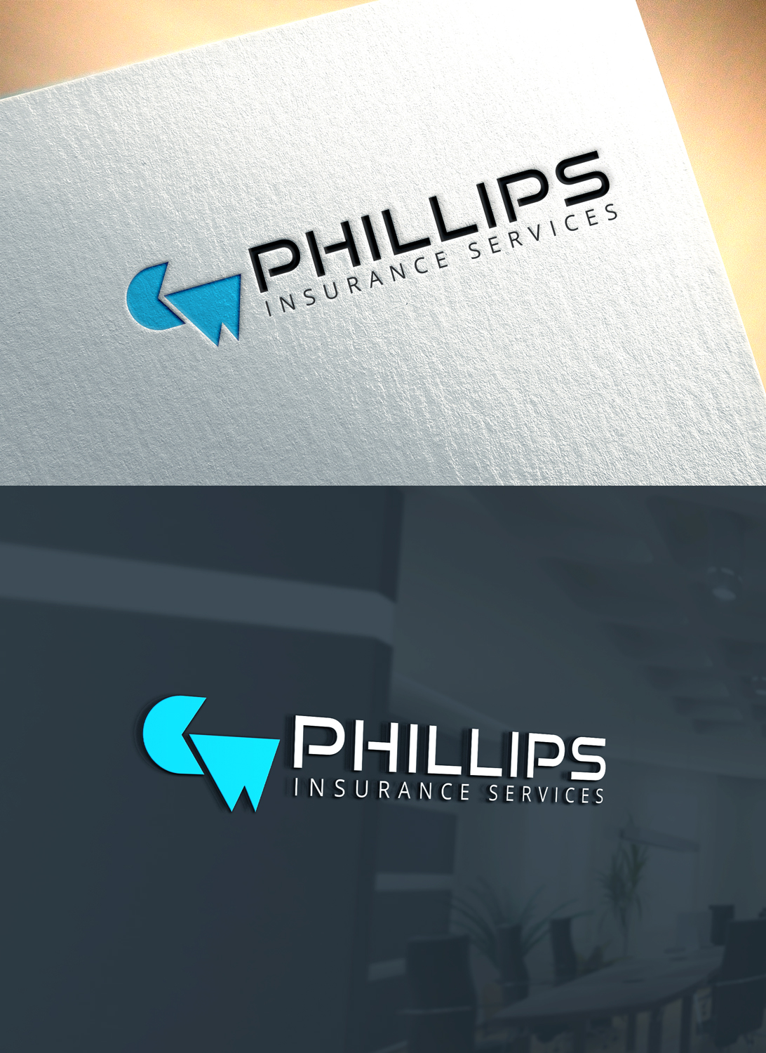 Diseño de Logo por RaKu 2 para CW Phillips Insurance Services | Diseño #32072768