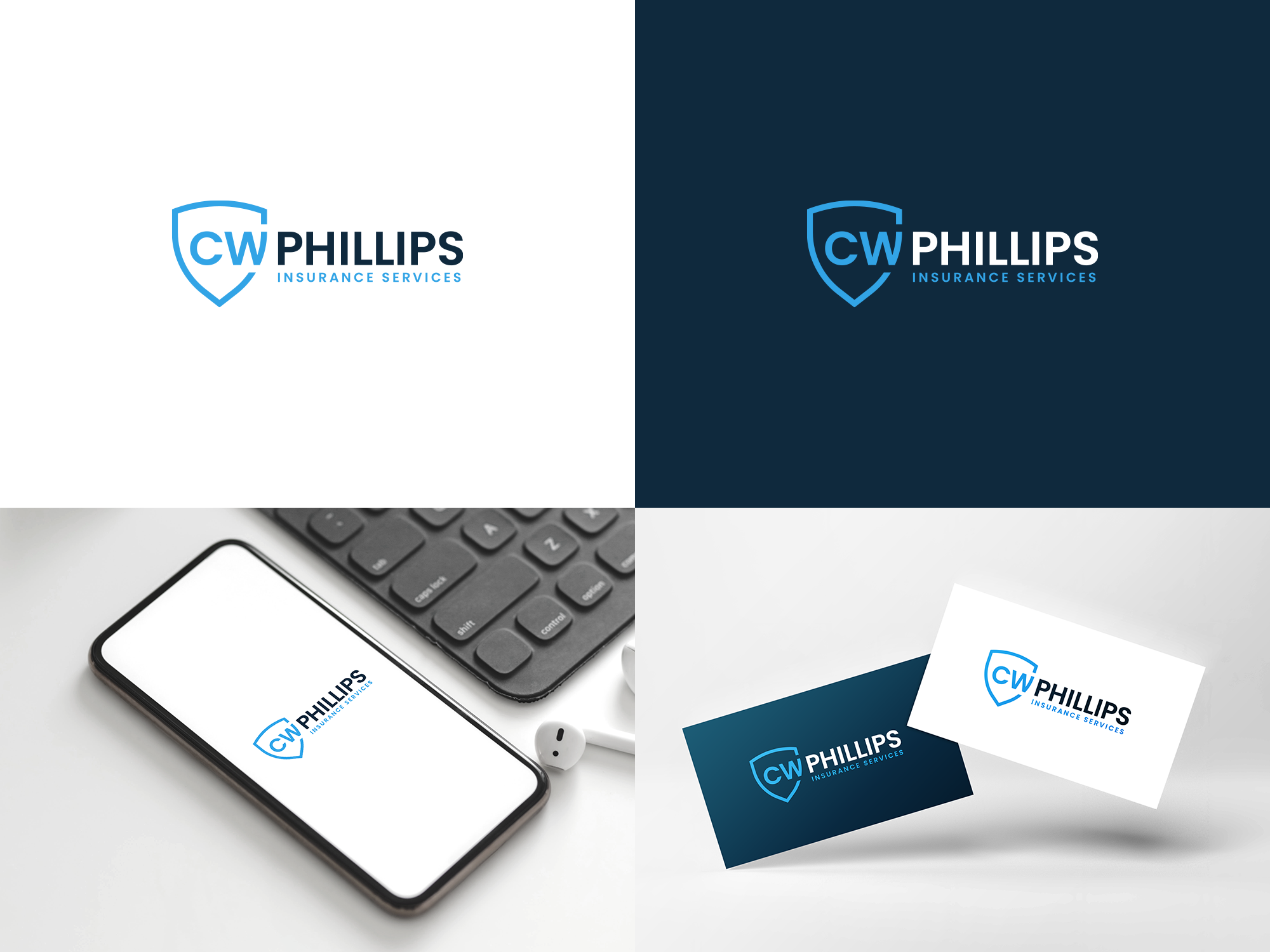 Diseño de Logo por COLOUR CREATIVE para CW Phillips Insurance Services | Diseño #32071429