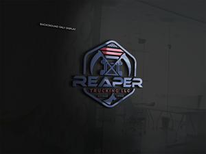 Logo Design by jonkonrad for Reaper Trucking LLC | Design: #32039646