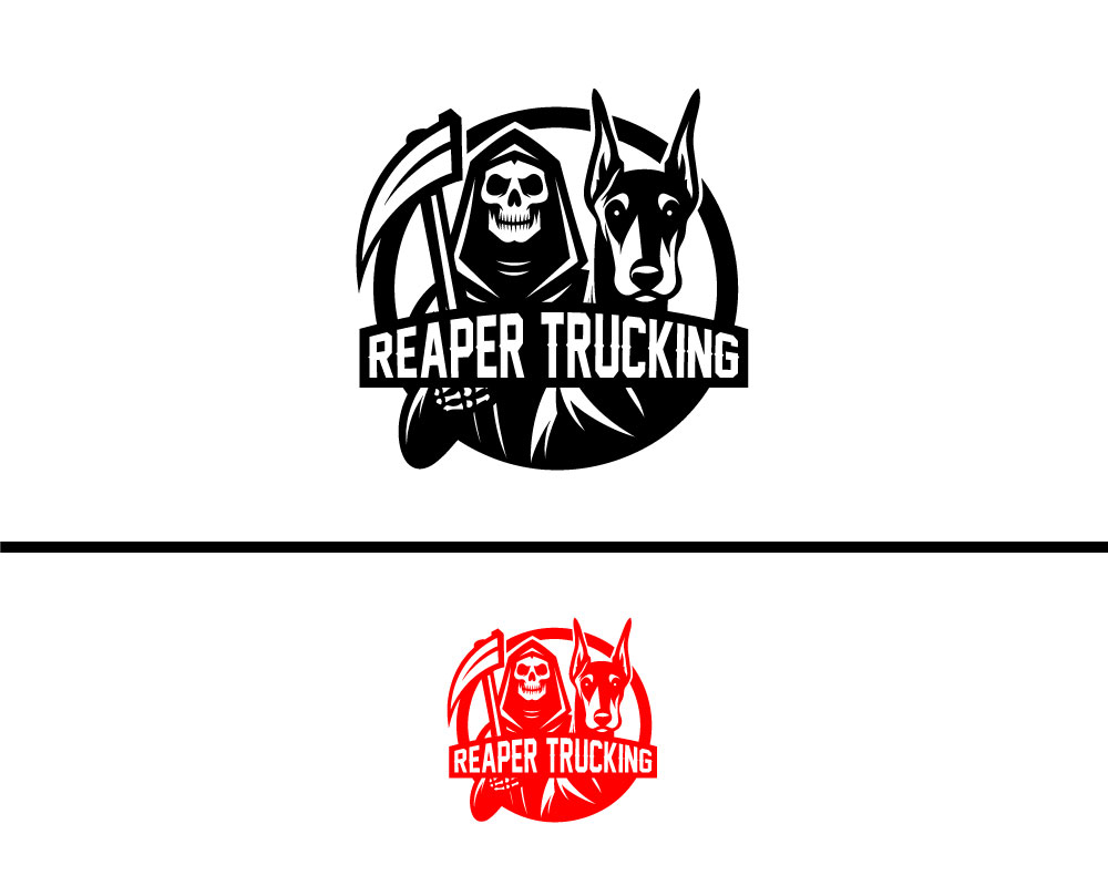 Logo Design by amran mollaa for Reaper Trucking LLC | Design #32037059