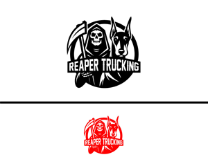 Logo Design by amran mollaa for Reaper Trucking LLC | Design: #32037059