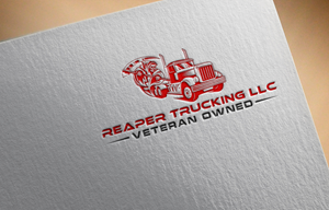 Logo Design by CrossFit design  for Reaper Trucking LLC | Design: #32037381