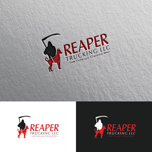 Logo Design by chris Ray for Reaper Trucking LLC | Design: #32043125