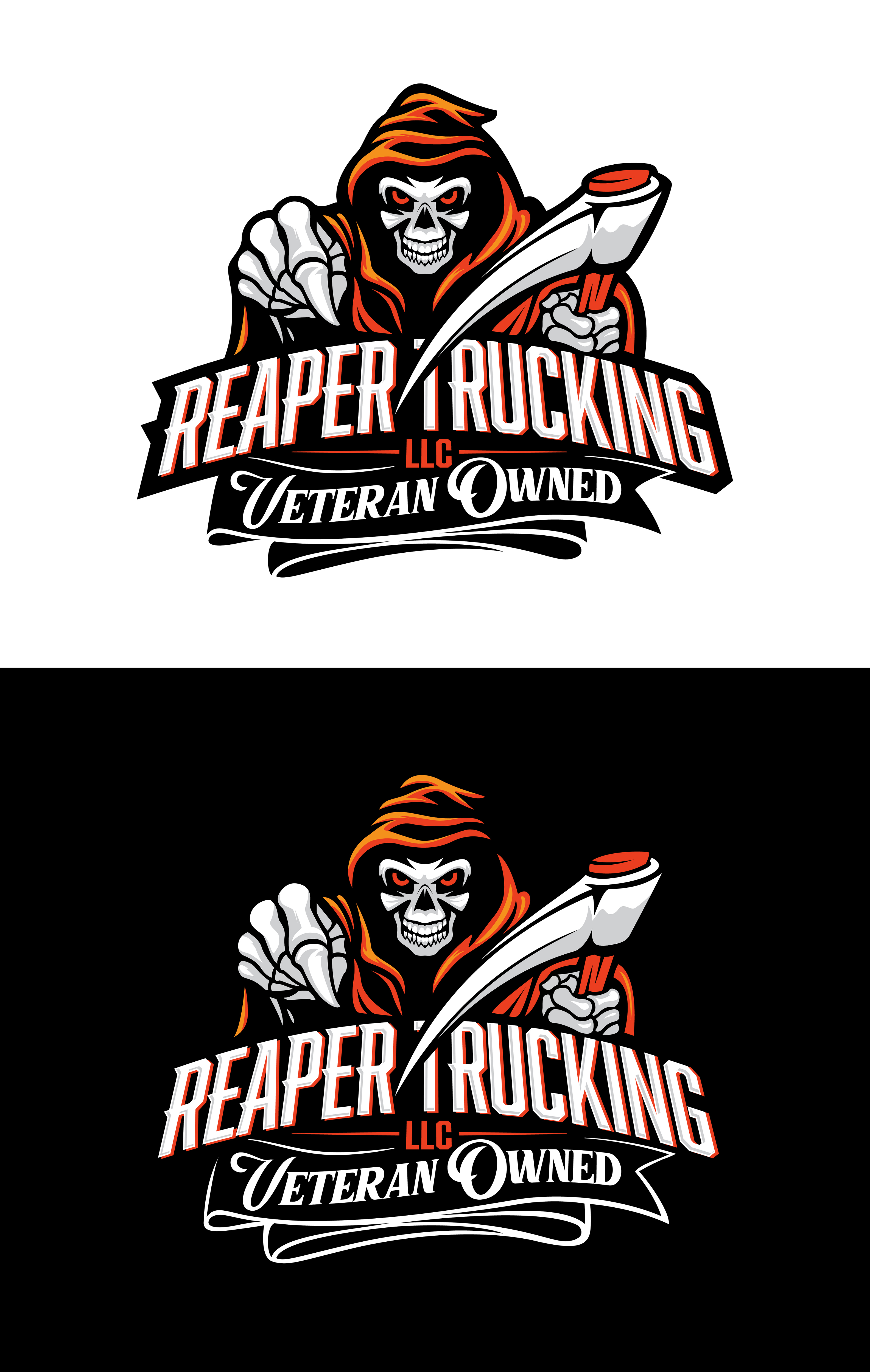 Logo Design by Artya Works for Reaper Trucking LLC | Design #32045873