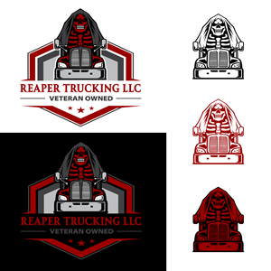 Logo Design by TripleAesthetic for Reaper Trucking LLC | Design: #32036245