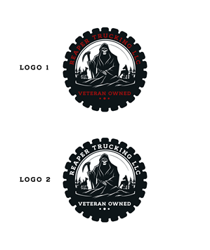Logo Design by kamel graphic for Reaper Trucking LLC | Design #32037081