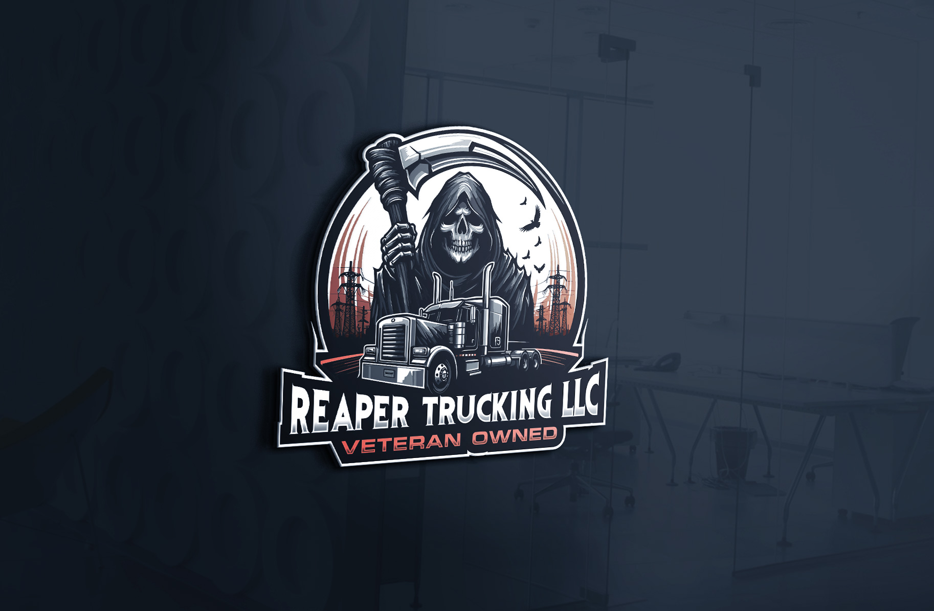 Logo Design by Pilot_DesignR™ for Reaper Trucking LLC | Design #32035654
