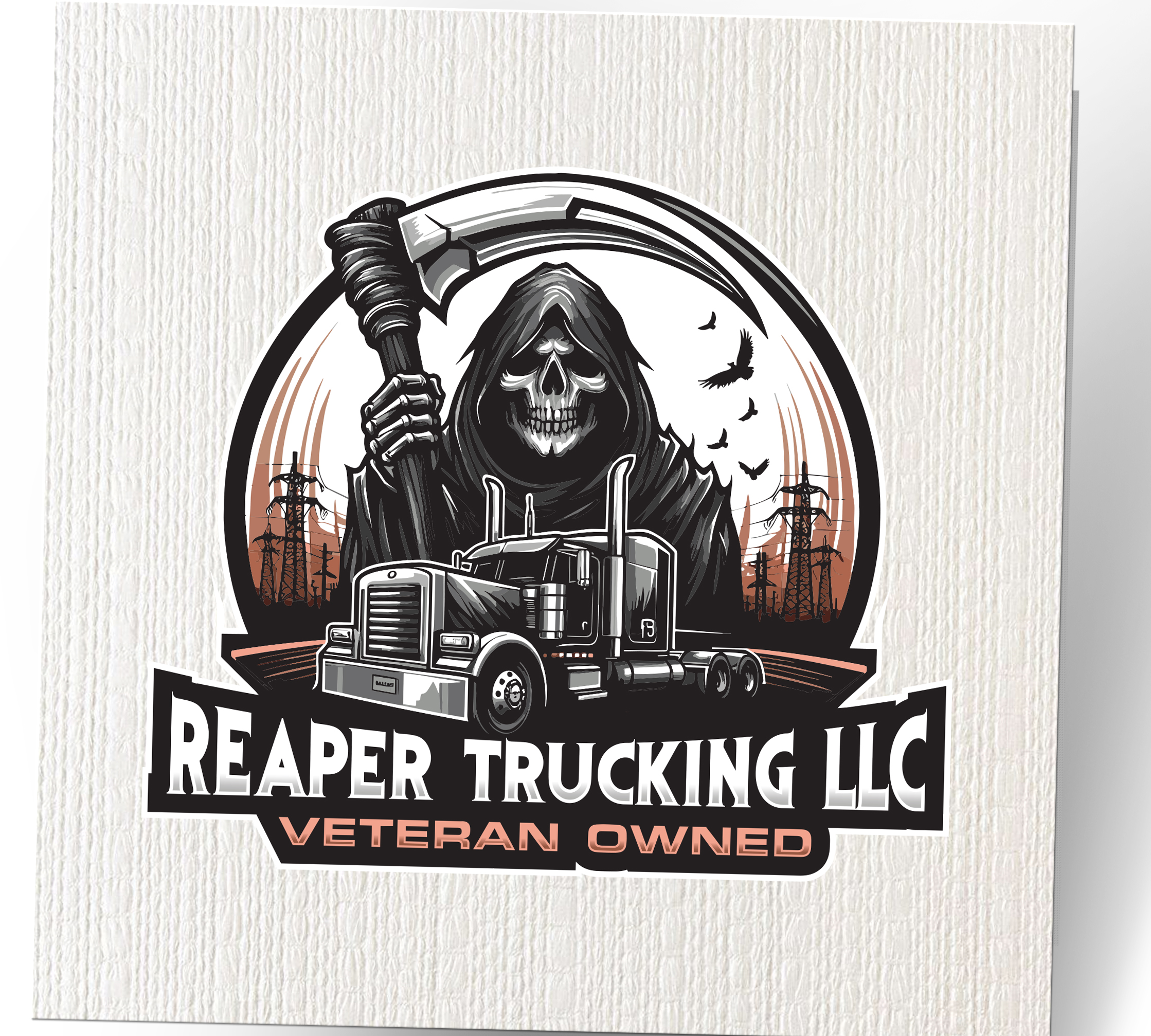 Logo Design by Pilot_DesignR™ for Reaper Trucking LLC | Design #32035655