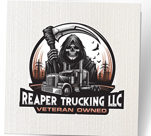 Logo Design by Pilot_DesignR™ for Reaper Trucking LLC | Design: #32035655