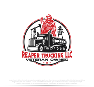 Logo Design by Pilot_DesignR™ for Reaper Trucking LLC | Design: #32044036
