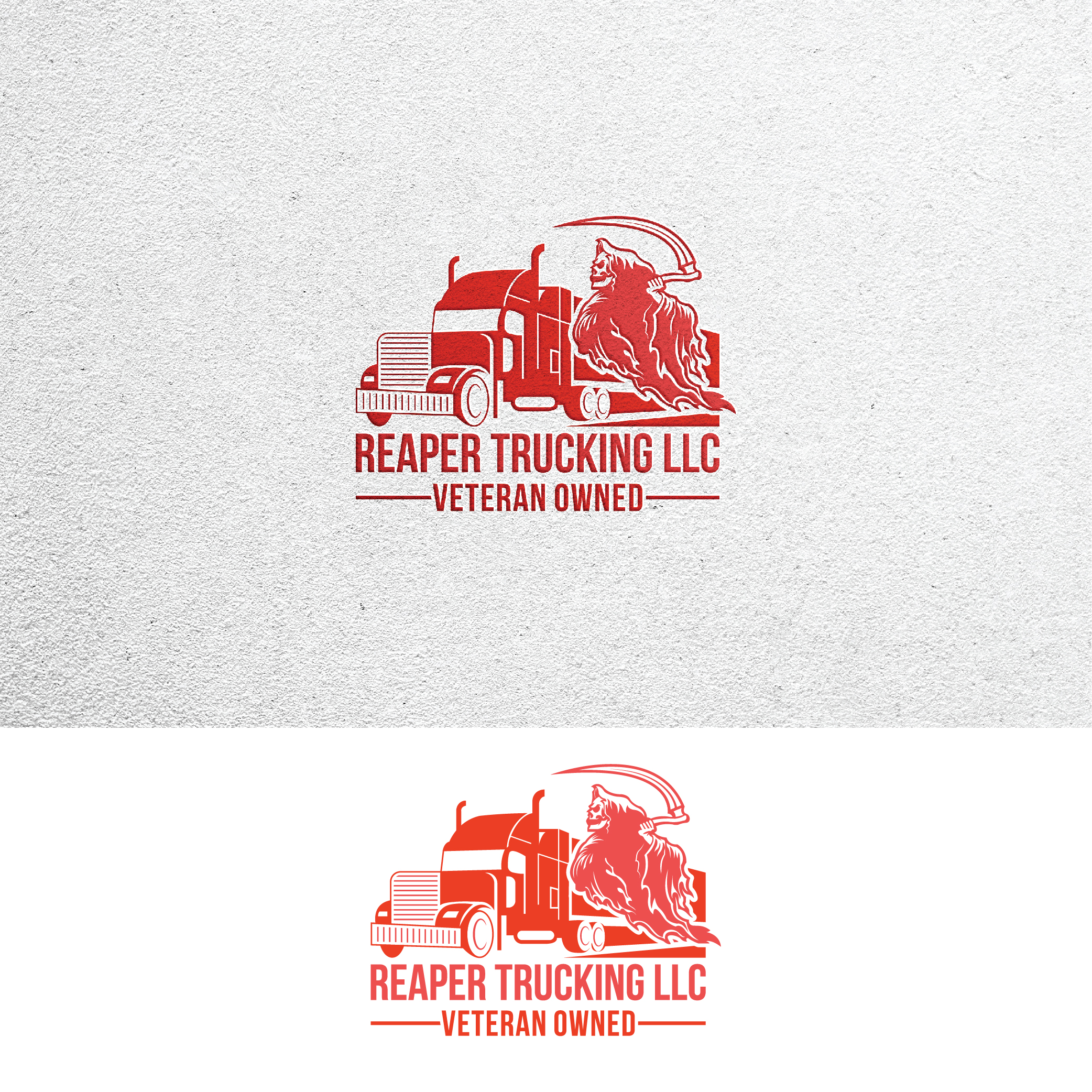 Design de Logo par creativemood438 pour Reaper Trucking LLC | Design #32052855