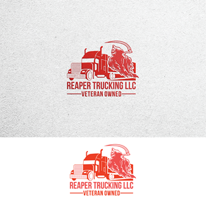Logo Design by creativemood438 for Reaper Trucking LLC | Design: #32052855
