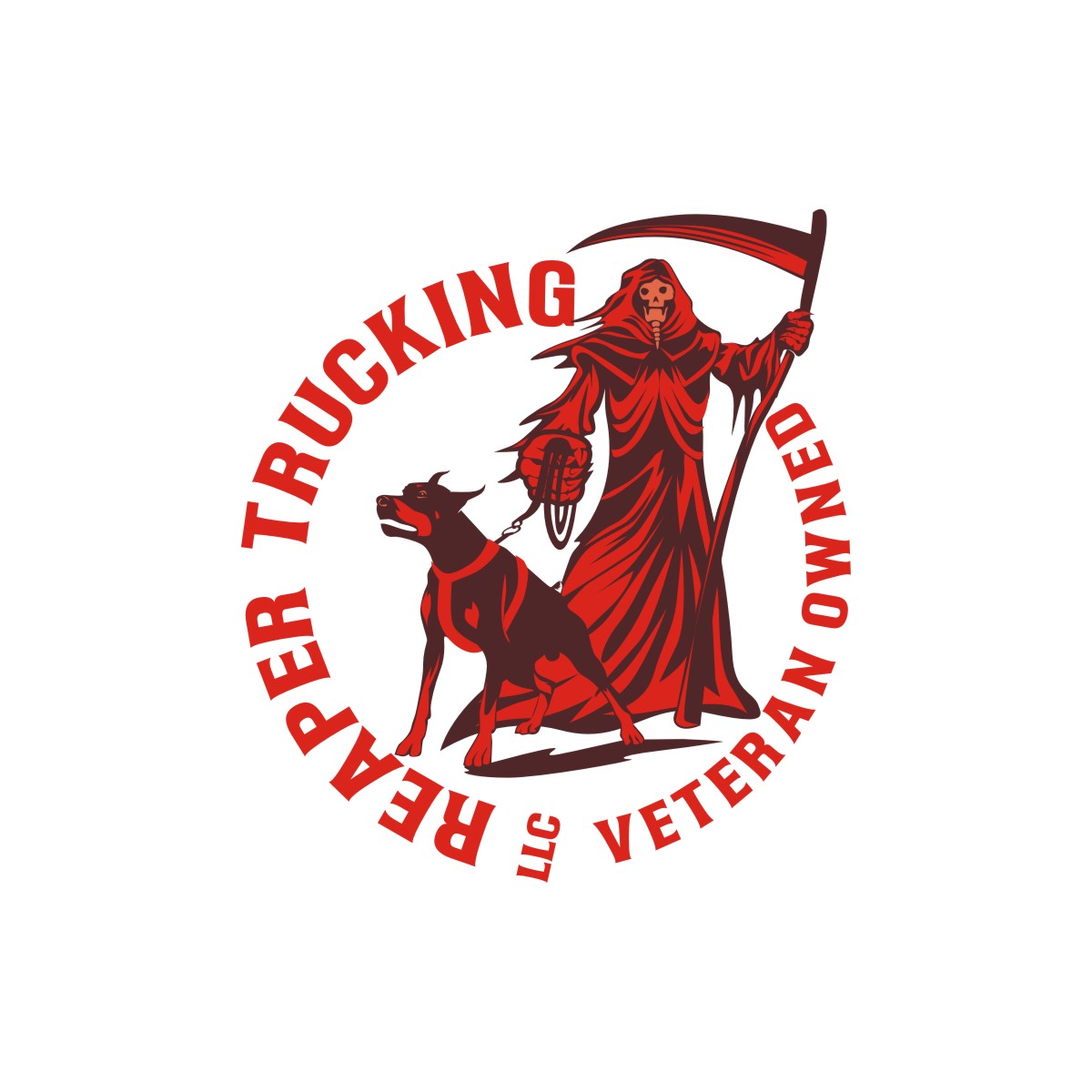 Logo Design by N83touchthesky for Reaper Trucking LLC | Design #32036180