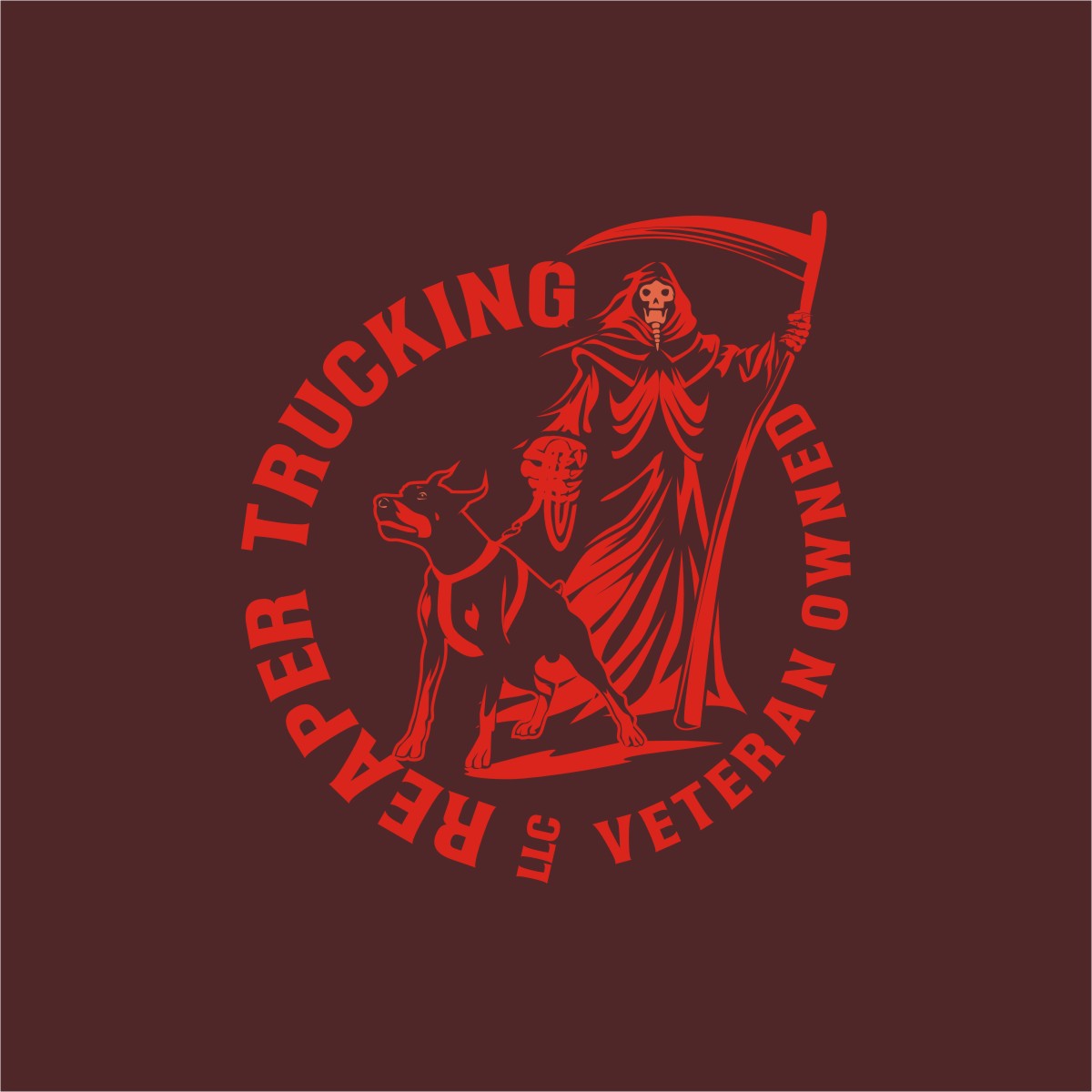 Logo Design by N83touchthesky for Reaper Trucking LLC | Design #32036181