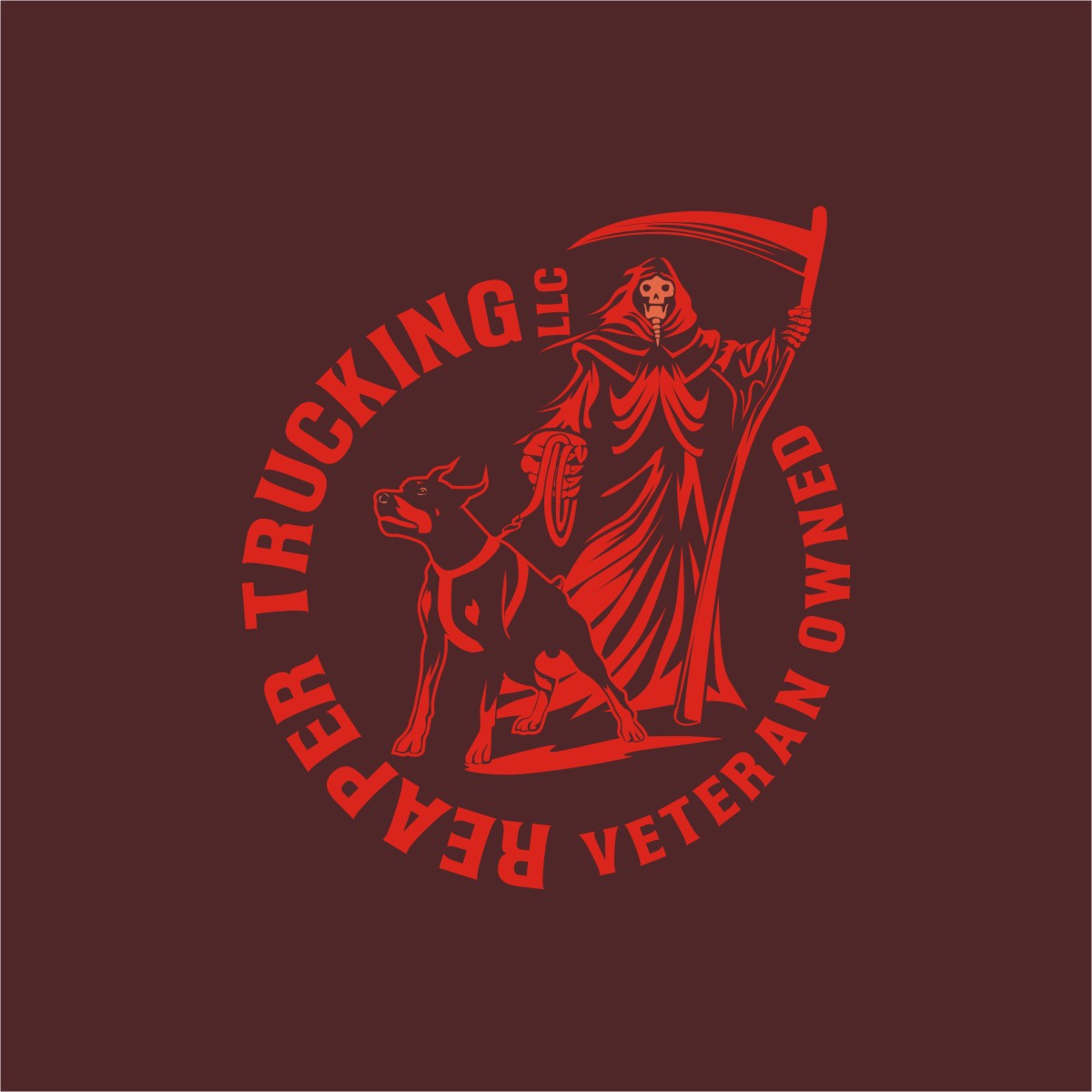 Diseño de Logo por N83touchthesky para Reaper Trucking LLC | Diseño #32040250