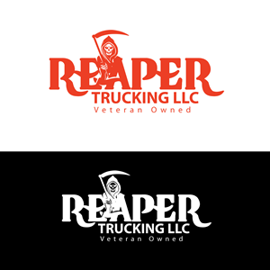 Logo Design by GODDREAMCREATION for Reaper Trucking LLC | Design #32034735