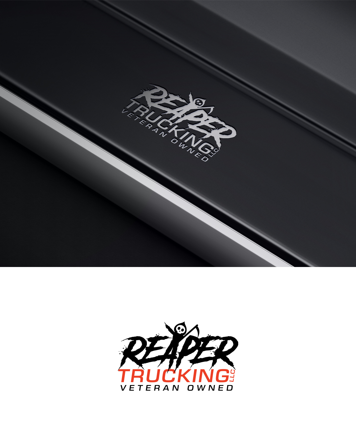 Logo Design by Maxo-Biz for Reaper Trucking LLC | Design #32037855