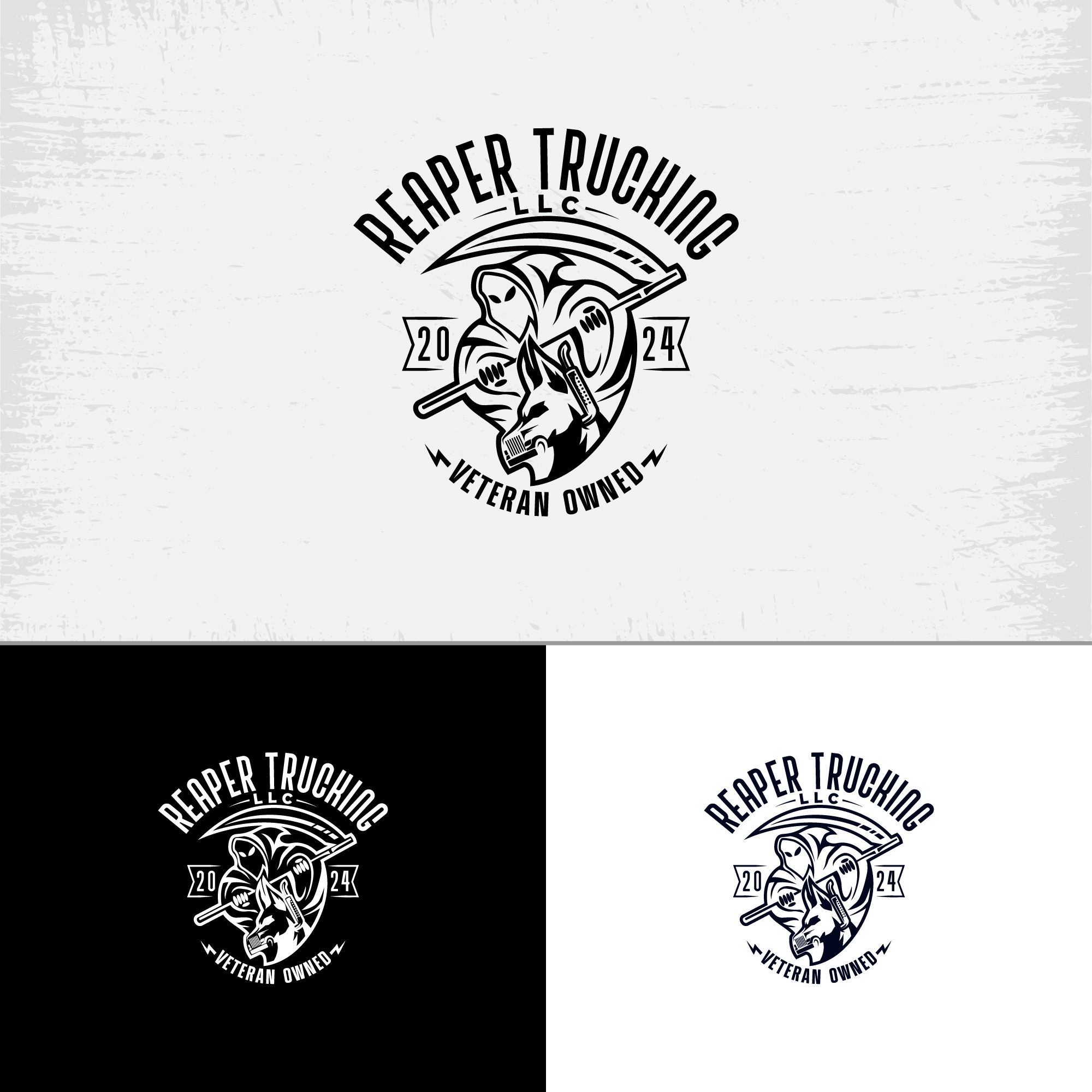 Logo Design by Arjuna Design for Reaper Trucking LLC | Design #32038362