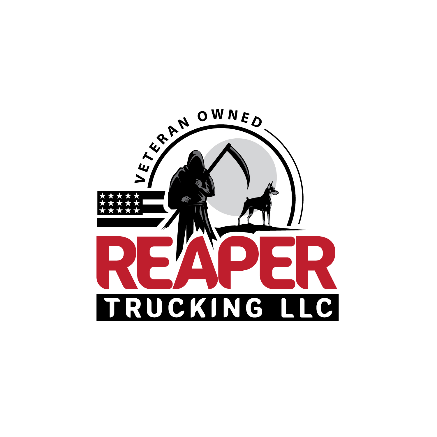 Logo Design by geni for Reaper Trucking LLC | Design #32037373