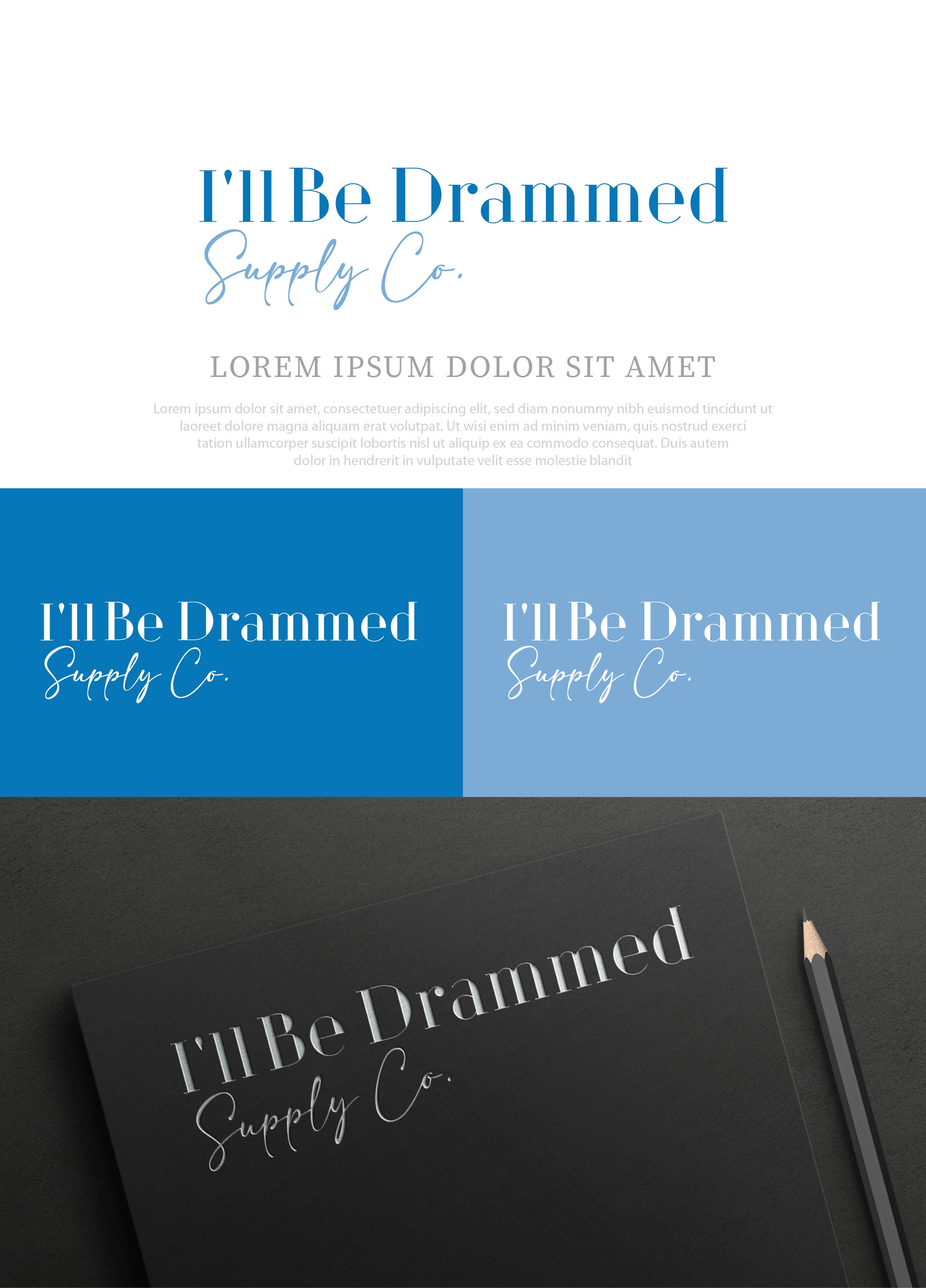 Logo-Design von NasarLogo für I’ll Be Drammed | Design #32095682