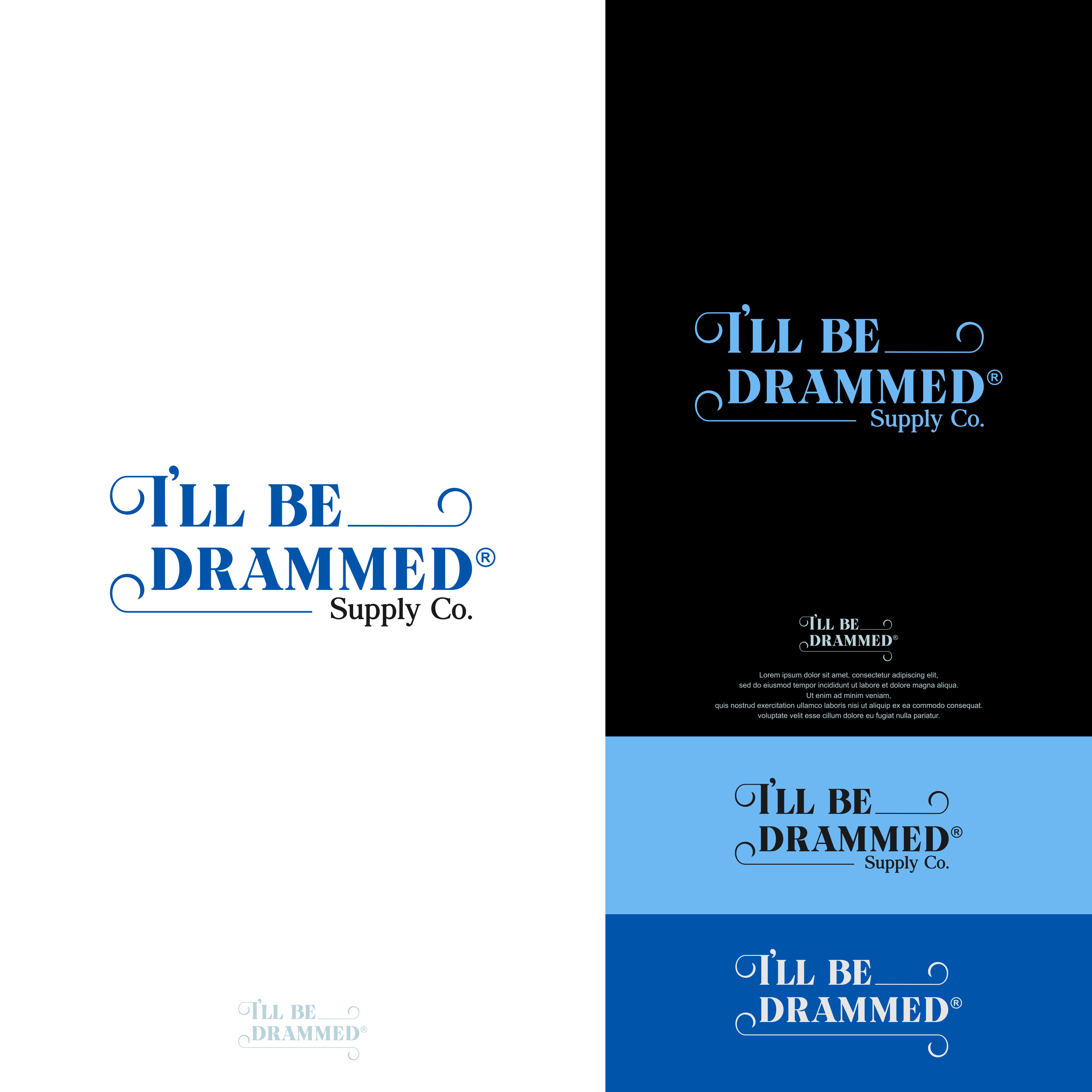 Logo-Design von QILLASOFT-Design für I’ll Be Drammed | Design #32049012