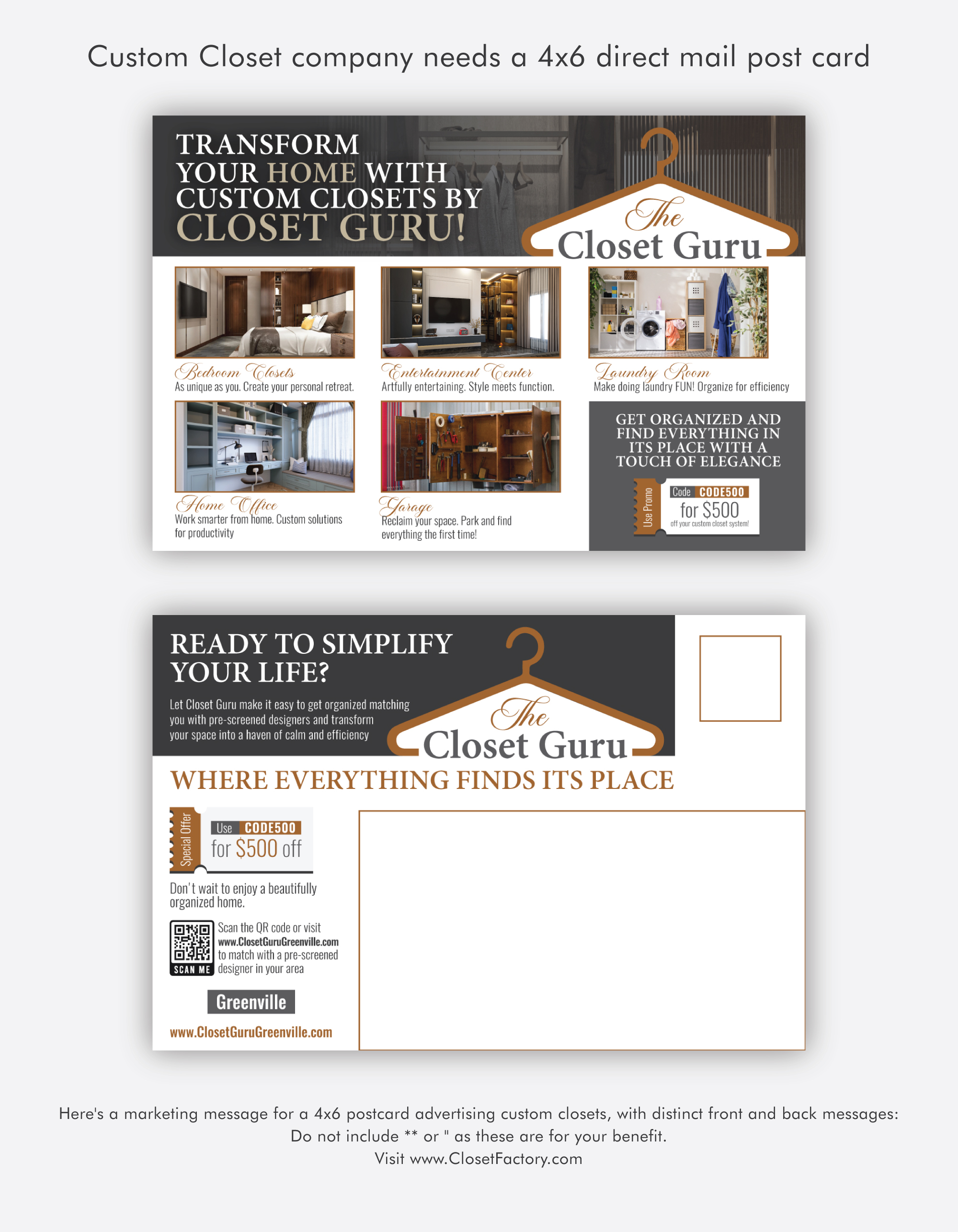 Postcard Design by Impressive Sol for this project | Design #32045691