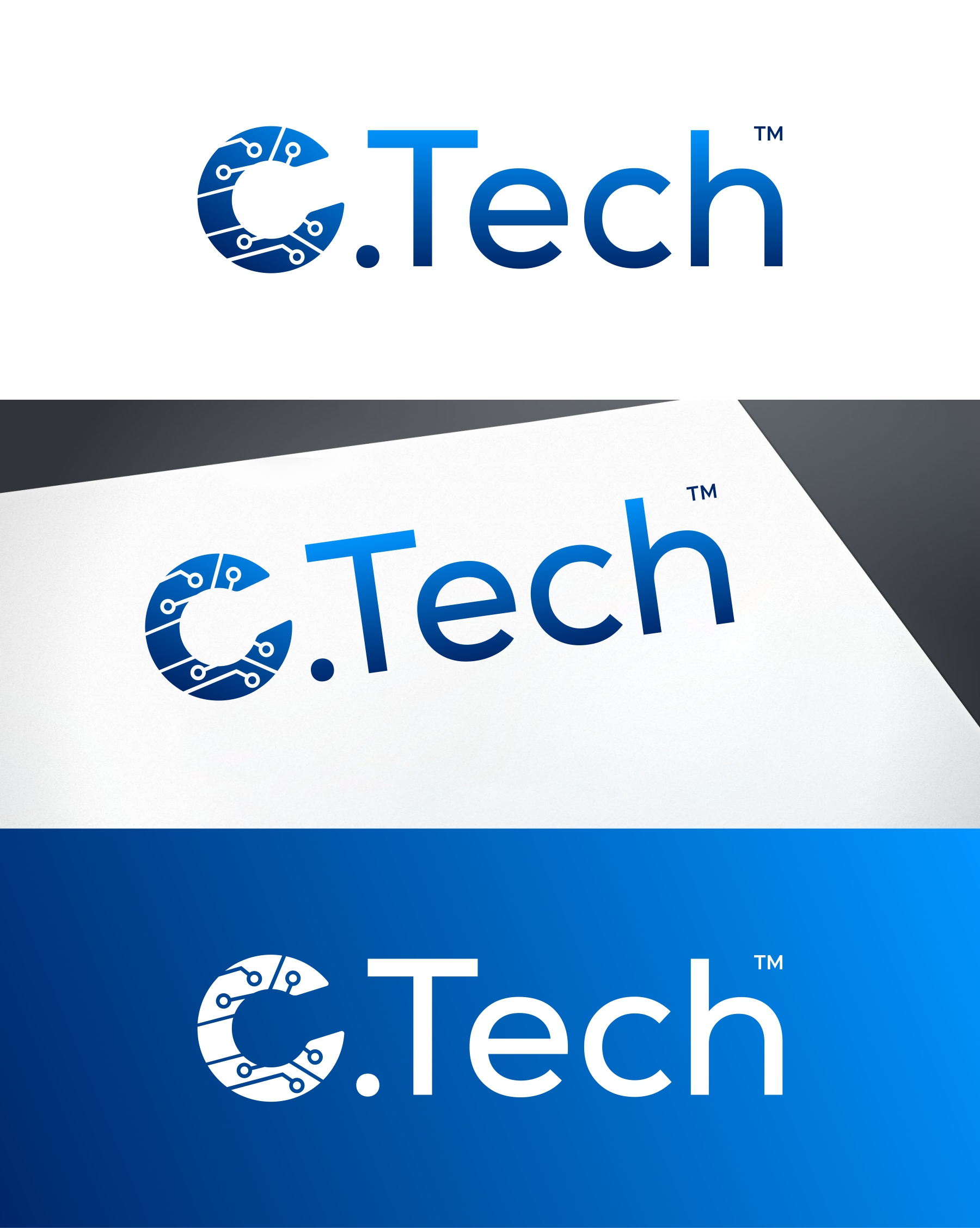 Logo Design by debdesign for C. Tech Collections Inc. | Design #32044451