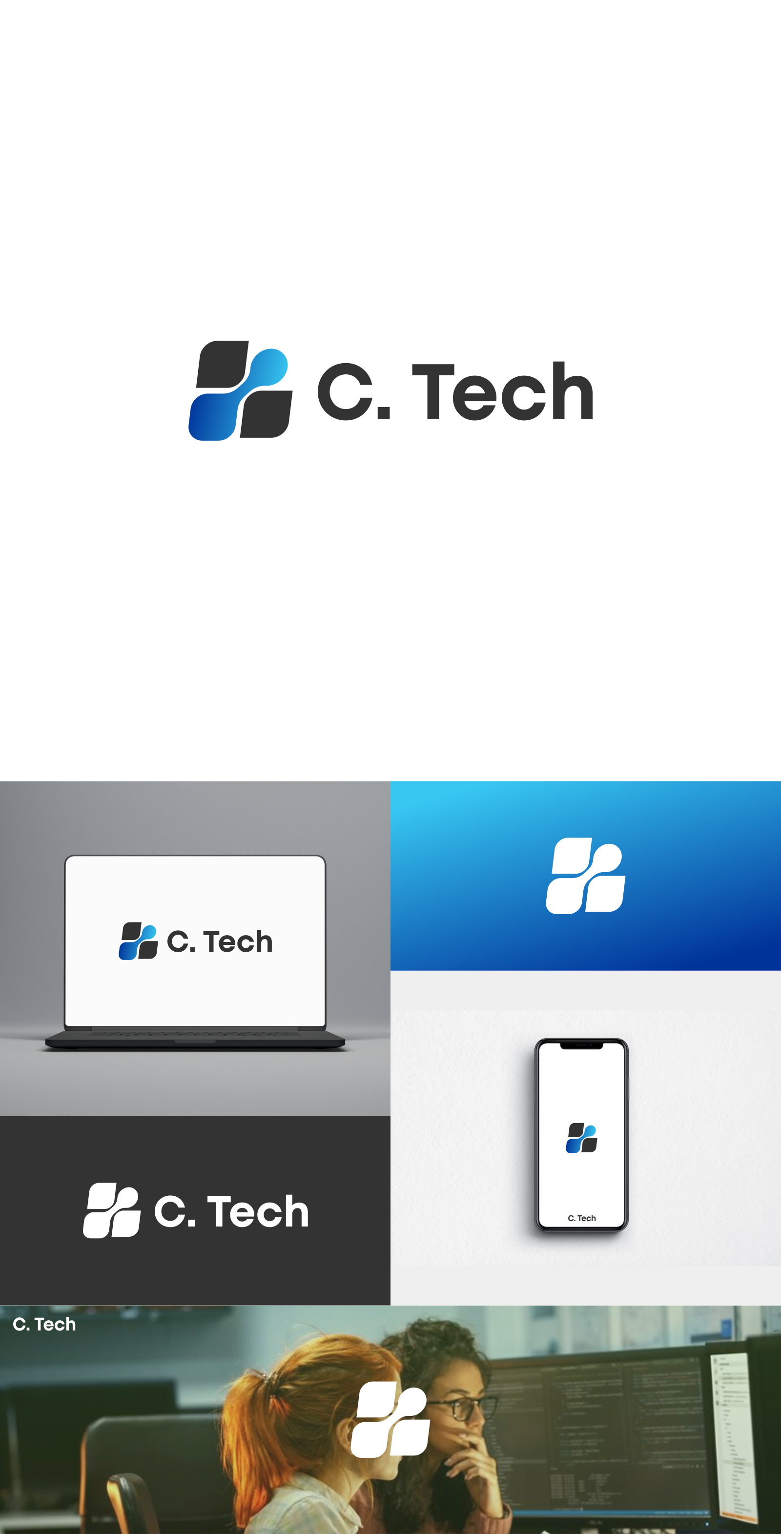 Logo Design by M.Syaiful Huda for C. Tech Collections Inc. | Design #32042505